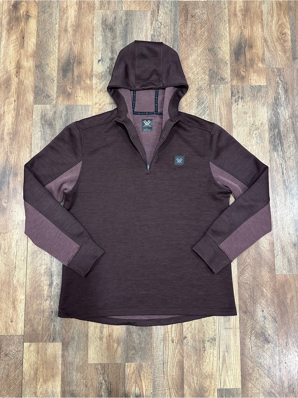 Men’s VORTEX Optics Frontier Mens 1/4 Zip Hoodie Sweatshirt Jacket